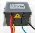 High voltage transformer for high frequency range