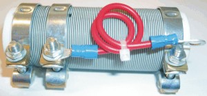 High power wire resistor