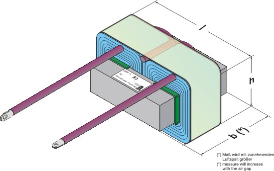 Power high frequency choke