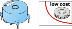 Low-cost toroidal chokes