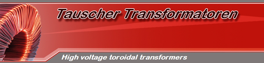 High voltage toroidal transformers