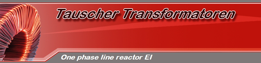 One phase line reactor EI