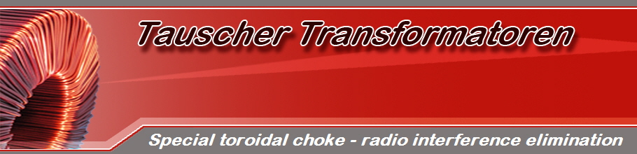 Special toroidal choke - radio interference elimination