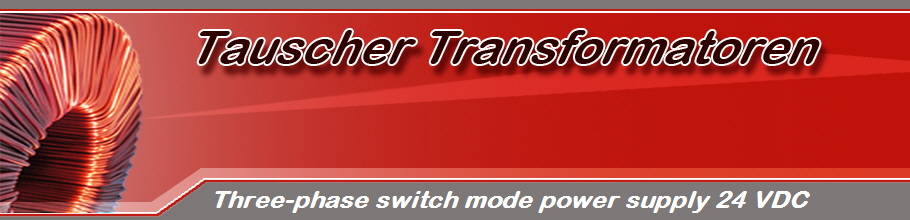 Three-phase switch mode power supply 24 VDC