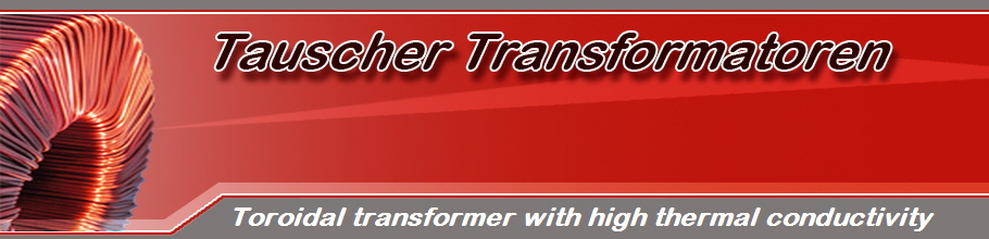 Toroidal transformer with high thermal conductivity