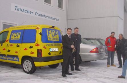 FDP visits Tauscher