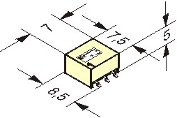 SMD switch mode power supply