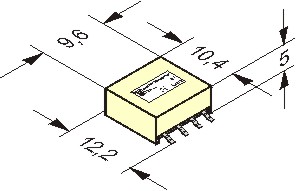 SMD switch mode power supply