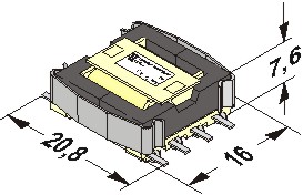 SMD switch mode power supply