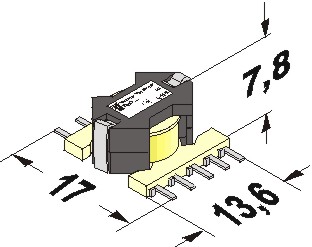 SMD switch mode power supply