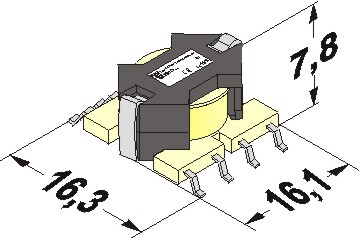 SMD switch mode power supply