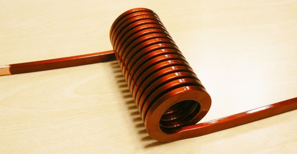 Upright winding