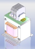 Compact high current transformer