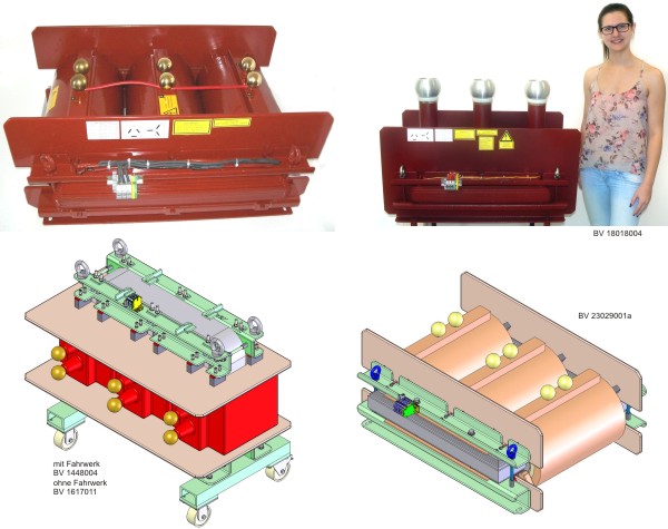 High potential isolating transformers