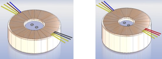 High potential isolating toroidal transformer