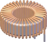 PFC high current toroidal chokes
