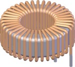 PFC high current toroidal chokes