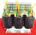 Three-phase transformer for 18 pulse rectification
